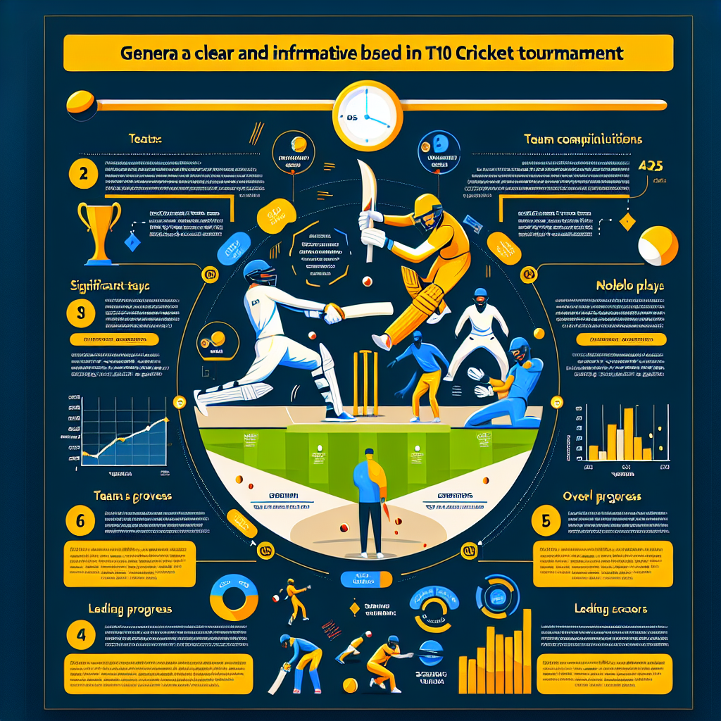 Infographic for Intense Action Unfolds in ECS Sweden T10 Cricket Tournament