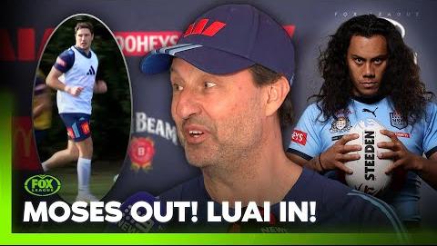 Blues Lose Mitchell Moses: Luai Steps Up for Origin II