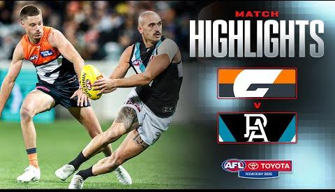 Port Adelaide Ends Losing Streak with Victory Over GWS Giants