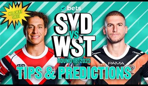 Roosters Expected to Dominate Tigers in NRL Showdown